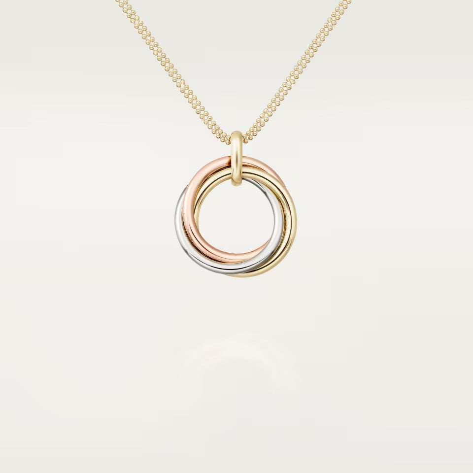 [Noble Aura jewelry]TRINITY LARGE NECKLACE