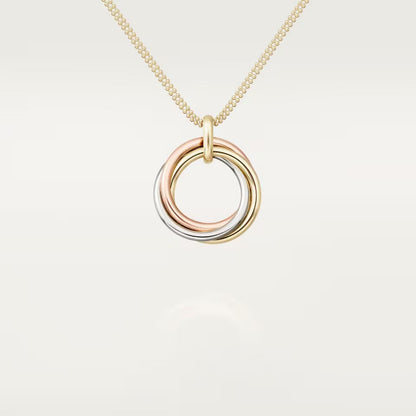 [Noble Aura jewelry]TRINITY LARGE NECKLACE