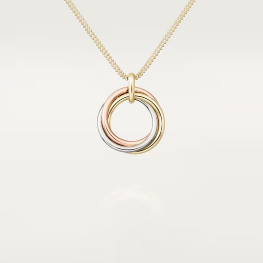 [Noble Aura jewelry]TRINITY LARGE NECKLACE
