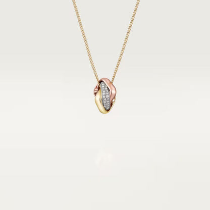 [Noble Aura jewelry]TRINITY CUSHION NECKLACE COLLECTION