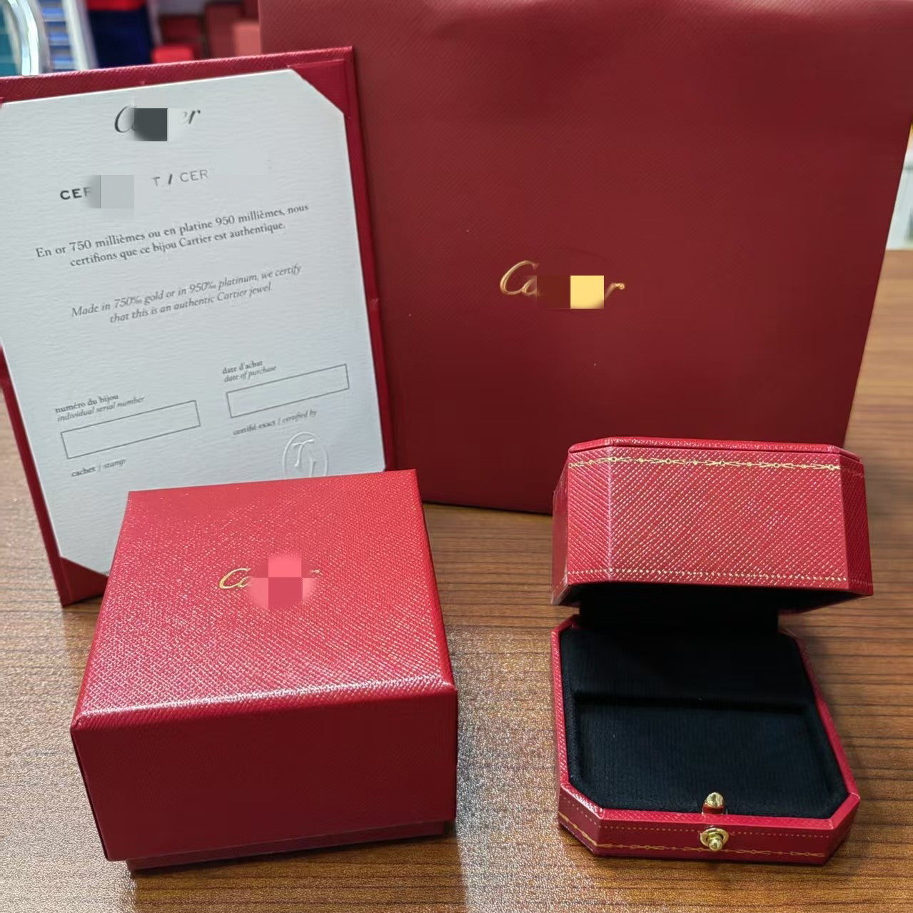 [Noble Aura jewelry]CA BOX GIFT BAG