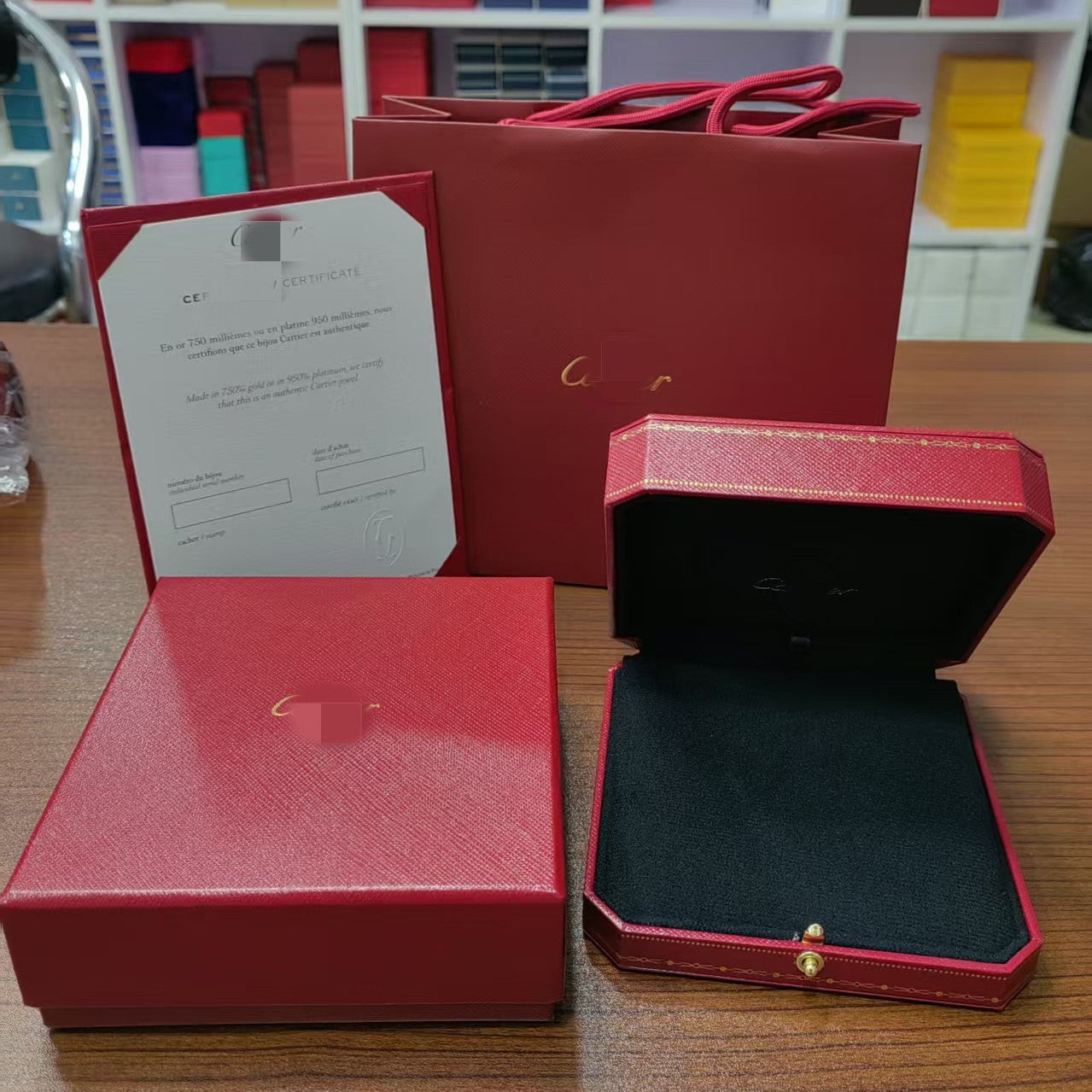 [Noble Aura jewelry]CA BOX GIFT BAG