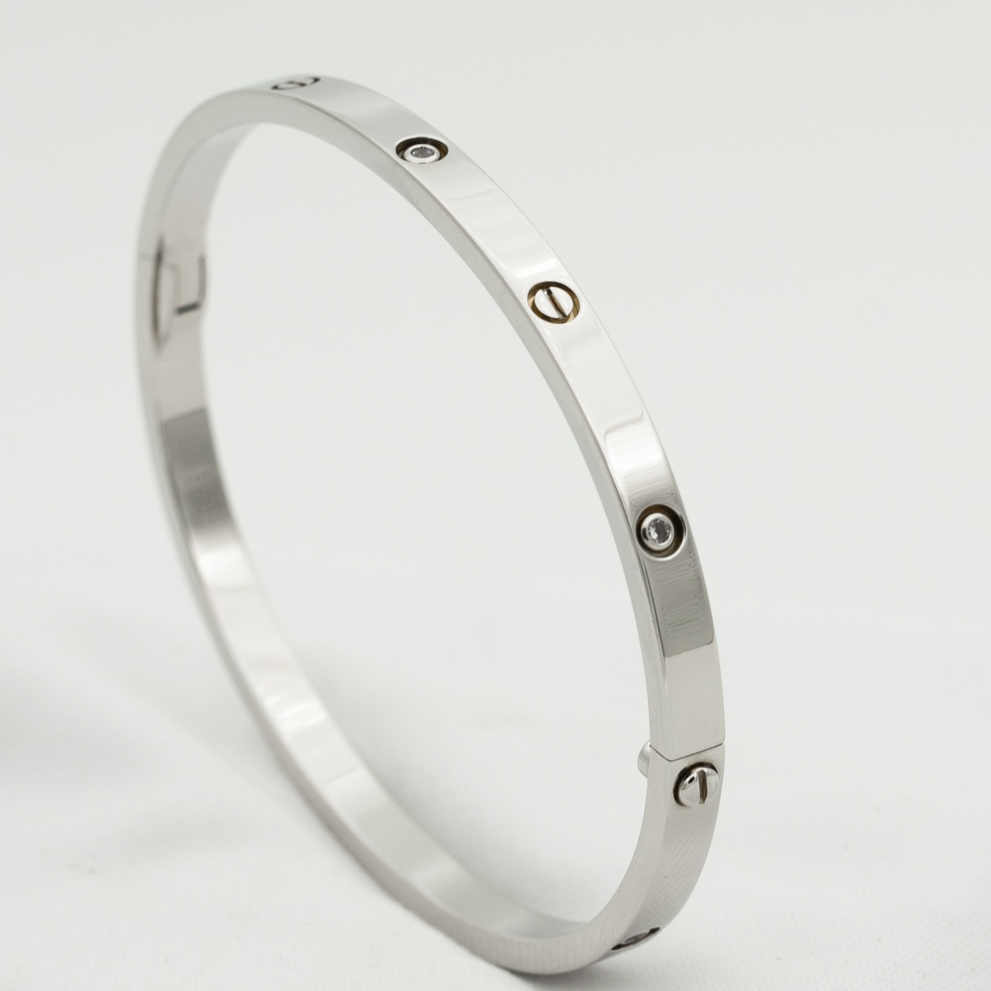 [Noble Aura jewelry]LOVE BRACELET 3.65MM 6 DIAMONDS
