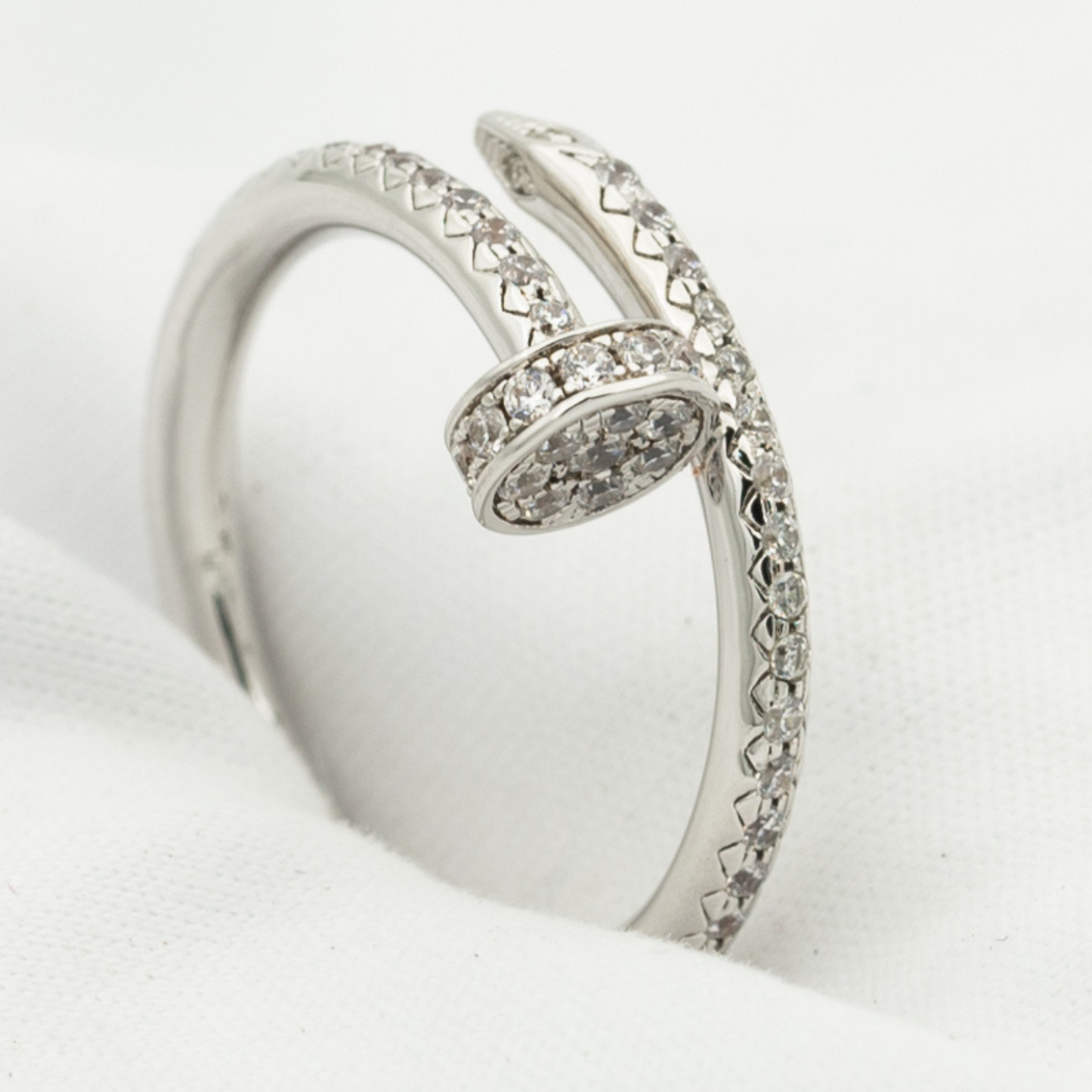 [Noble Aura jewelry]JUSTE RING 1.8MM SILVER DIAMONDS