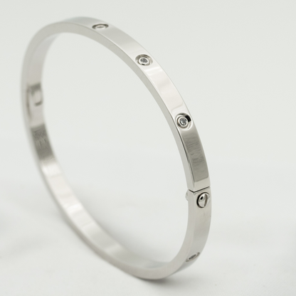 [Noble Aura jewelry]LOVE BRACELET 3.65MM 10 DIAMONDS