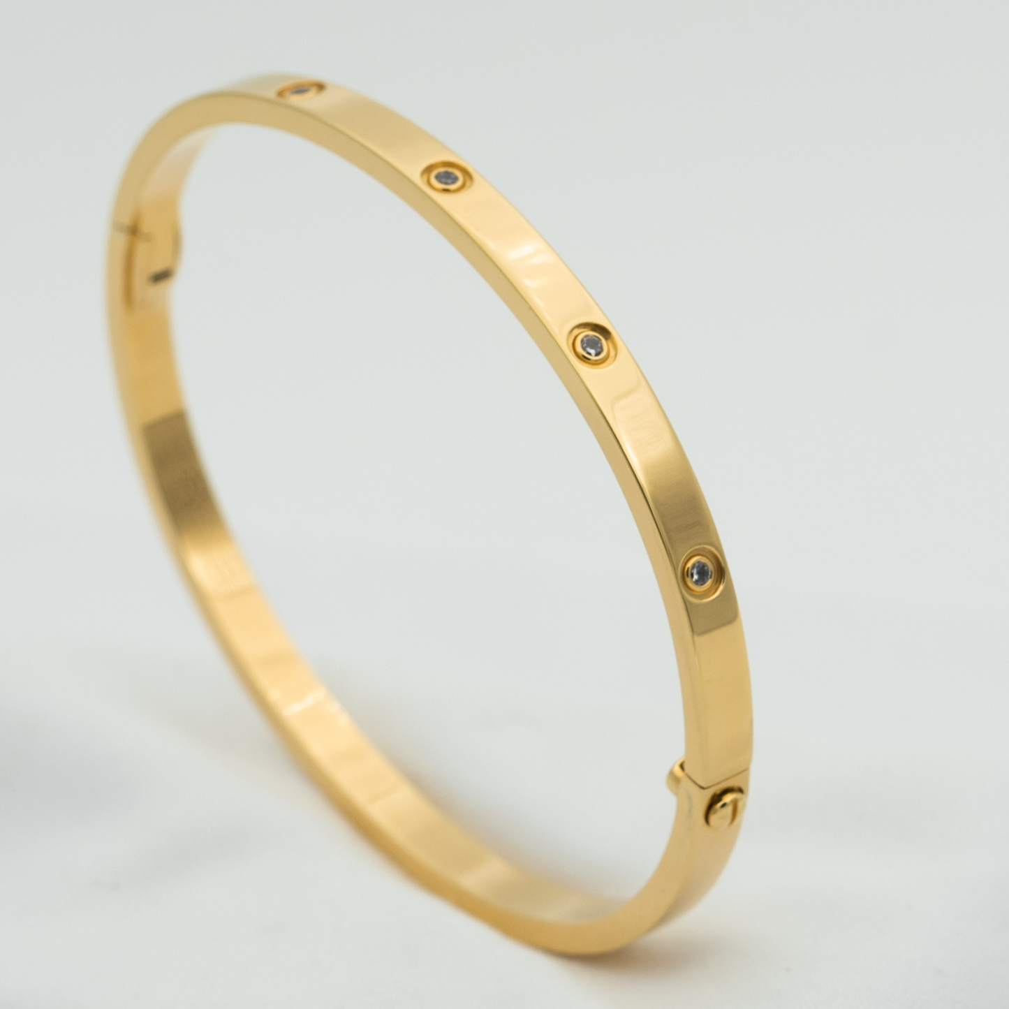 [Noble Aura jewelry]LOVE BRACELET 3.65MM 10 DIAMONDS
