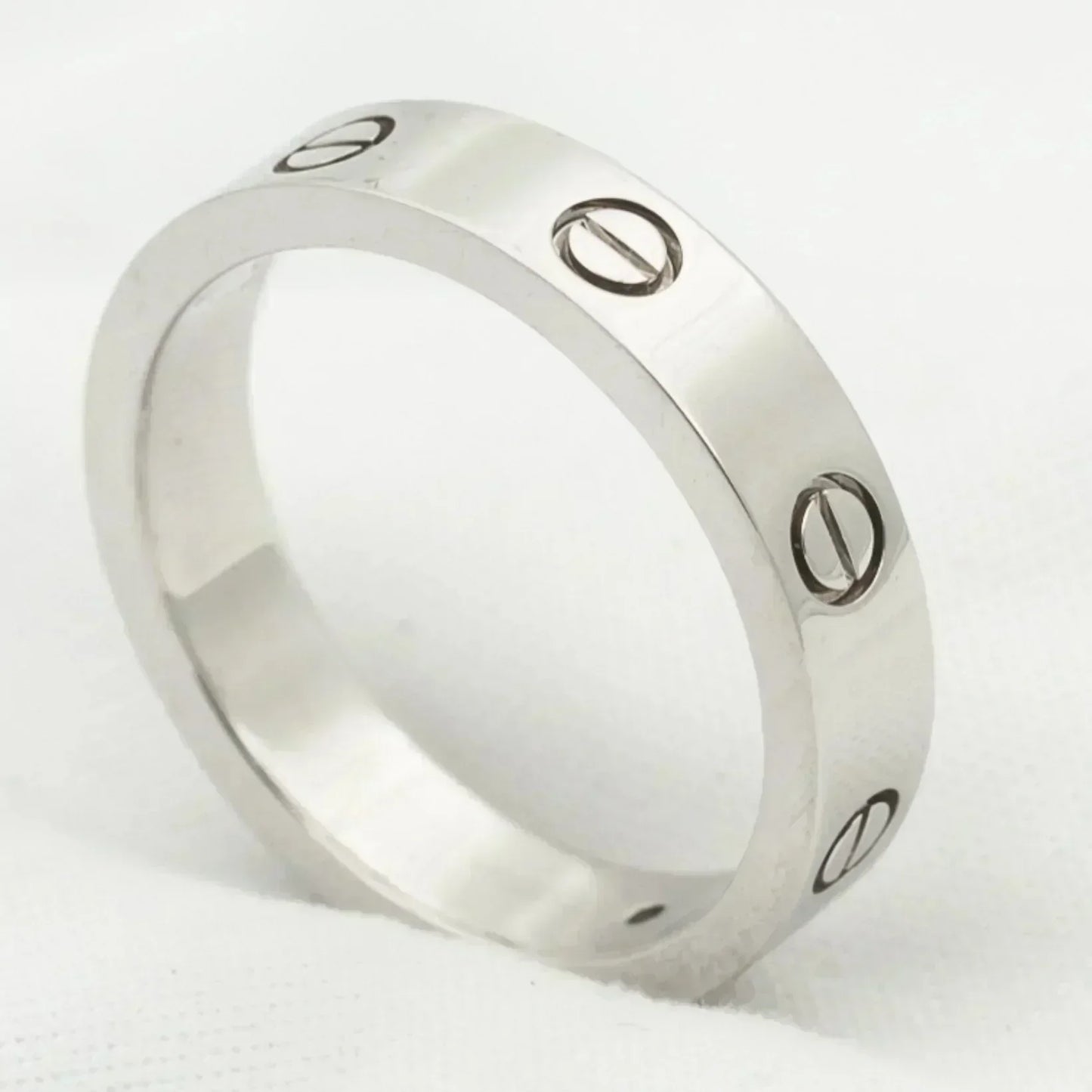 [Noble Aura jewelry]LOVE RING 4MM 1 DIAMOND SILVER