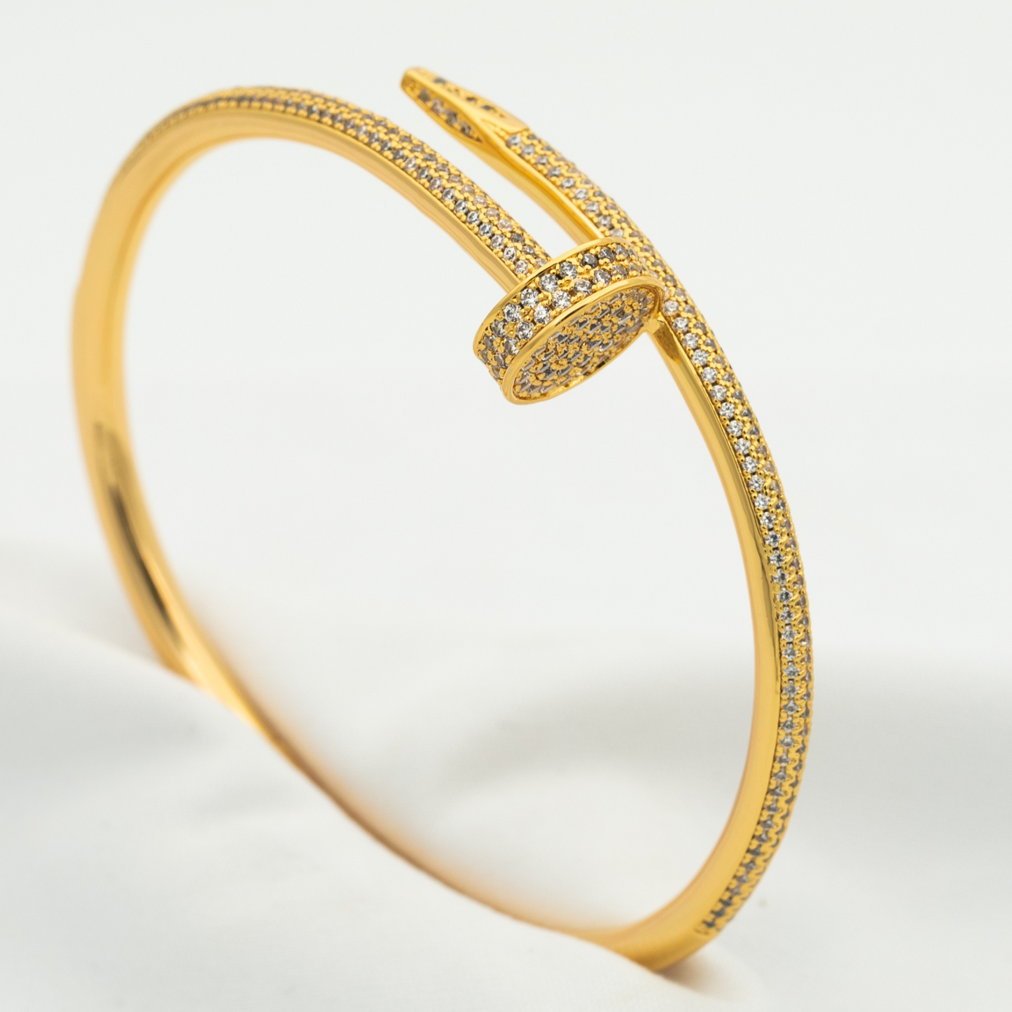 [Noble Aura jewelry]JUSTE BRACELET 3.5MM ALL DIAMONDS