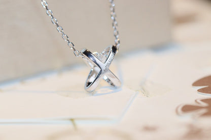 [Noble Aura jewelry]JEUX DE DIAMOND NECKLACE