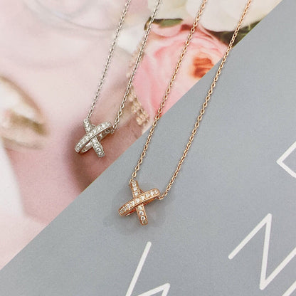 [Noble Aura jewelry]JEUX DE DIAMOND NECKLACE