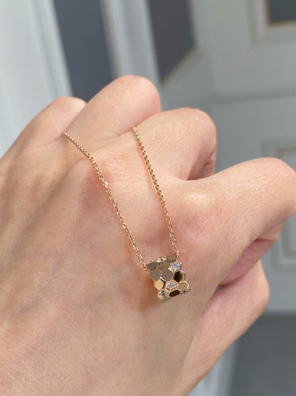 [Noble Aura jewelry]BEE LOVE DIAMOND NECKLACE