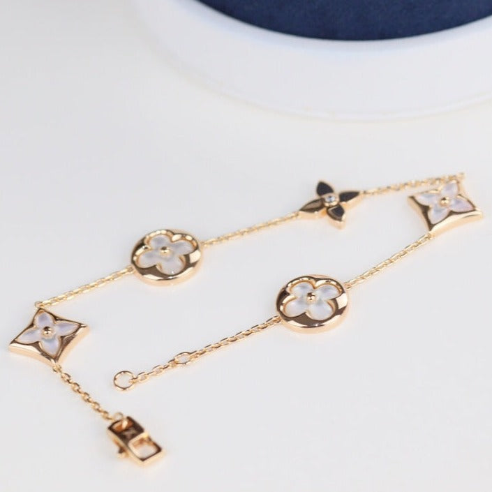 [Noble Aura jewelry]LEAF CLOVER BRACELET