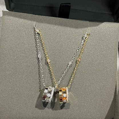 [Noble Aura jewelry]CHAIN MOVE ROMANE PEDAND NECKLACE