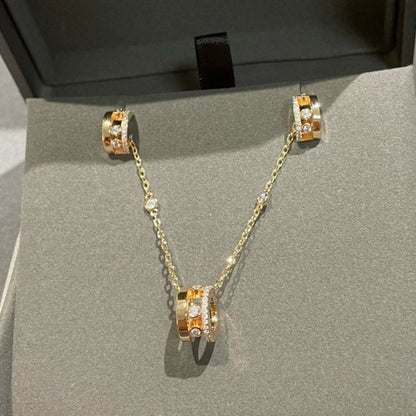 [Noble Aura jewelry]CHAIN MOVE ROMANE PEDAND NECKLACE