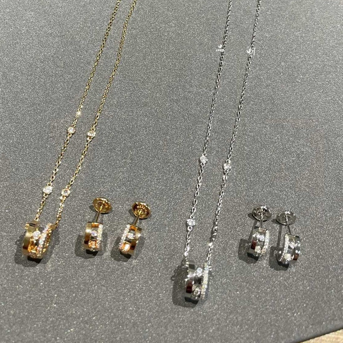 [Noble Aura jewelry]CHAIN MOVE ROMANE PEDAND NECKLACE