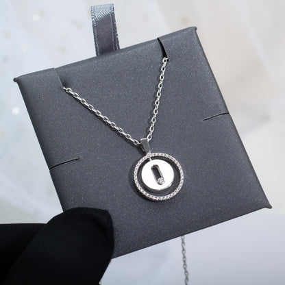 [Noble Aura jewelry]LUCKY MOVE PM NECKLACE SILVER DIAMOND