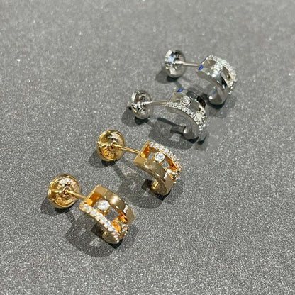 [Noble Aura jewelry]MOVE ROMANE EARRINGS DIAMOND