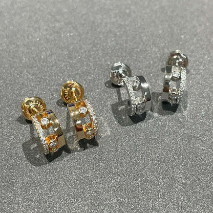 [Noble Aura jewelry]MOVE ROMANE EARRINGS DIAMOND
