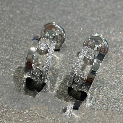 [Noble Aura jewelry]MOVE ROMANE EARRINGS DIAMOND