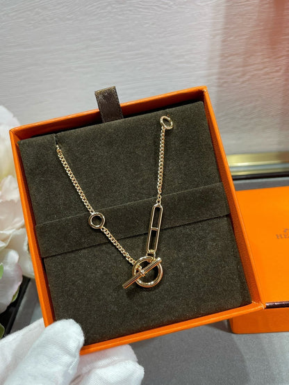 [Noble Aura jewelry]HM STERLING CHAINE D'ANCRE HEART