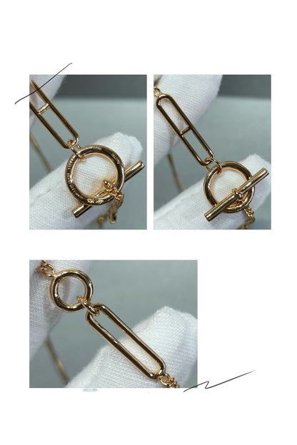 [Noble Aura jewelry]HM STERLING CHAINE D'ANCRE HEART