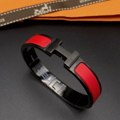 [Noble Aura jewelry]CLIC HM SO BLACK RED BRACELET