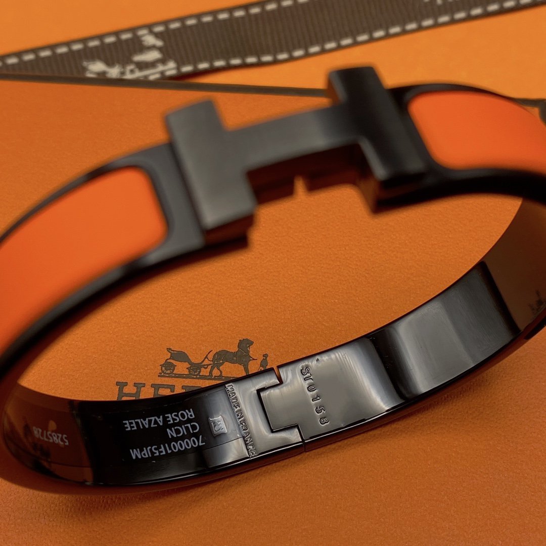 [Noble Aura jewelry]CLIC HM SO BLACK OREGAN BRACELET