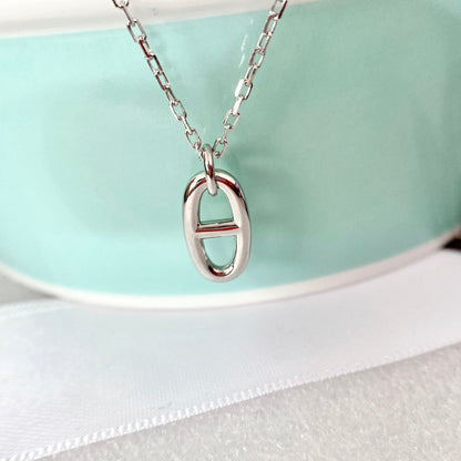 [Noble Aura jewelry]HM PIG NOSE NECKLACE