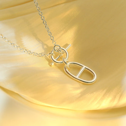 [Noble Aura jewelry]HM CHAINE D'ANCRE PENDANT NECKLACE STERLING SILVER