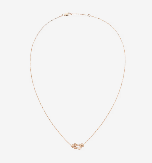 [Noble Aura jewelry]FORCE 10 DIAMOND PINK GOLD NECKLACE MINI MODEL
