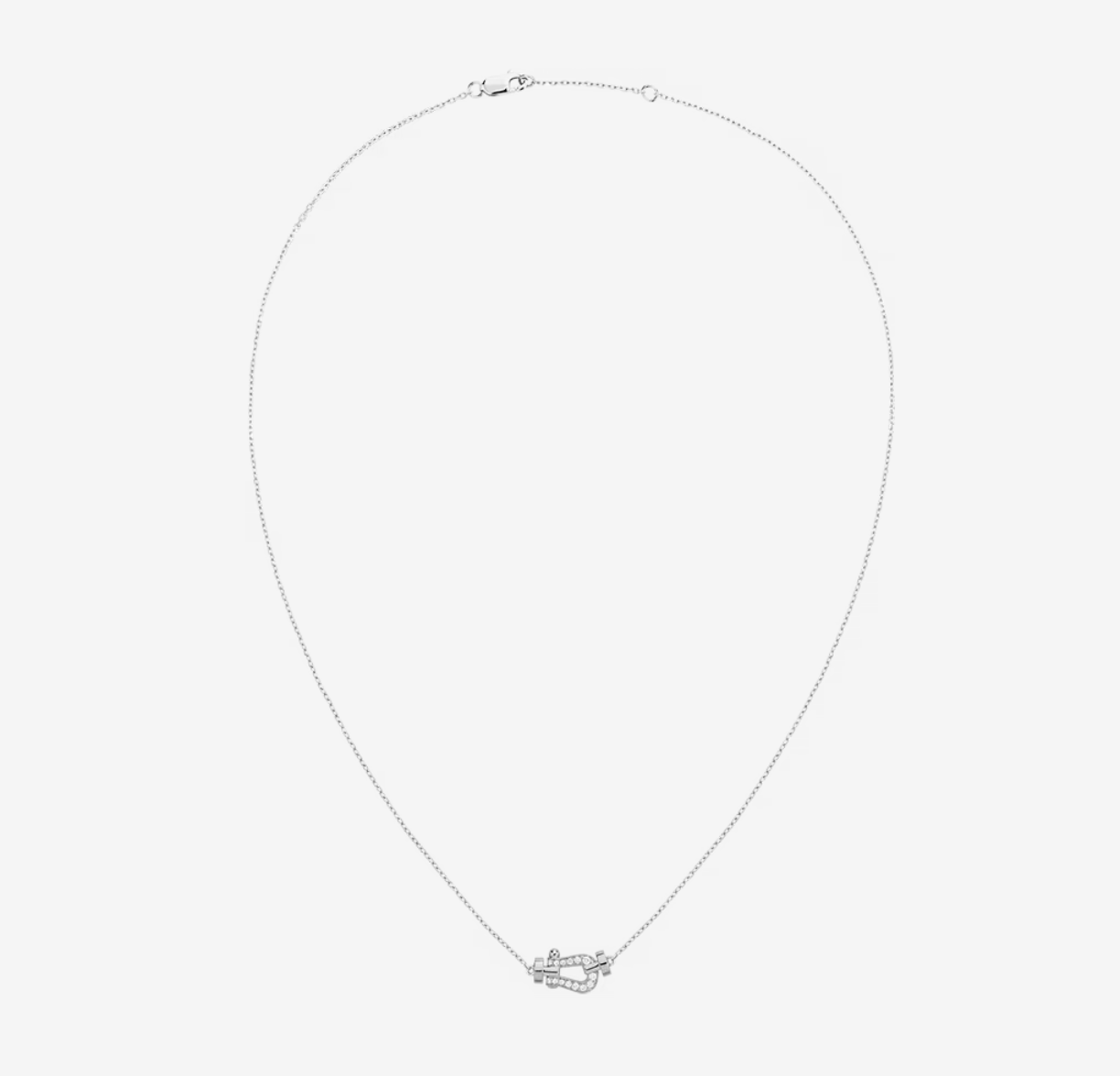 [Noble Aura jewelry]FORCE 10 DIAMOND SILVER NECKLACE MINI MODEL