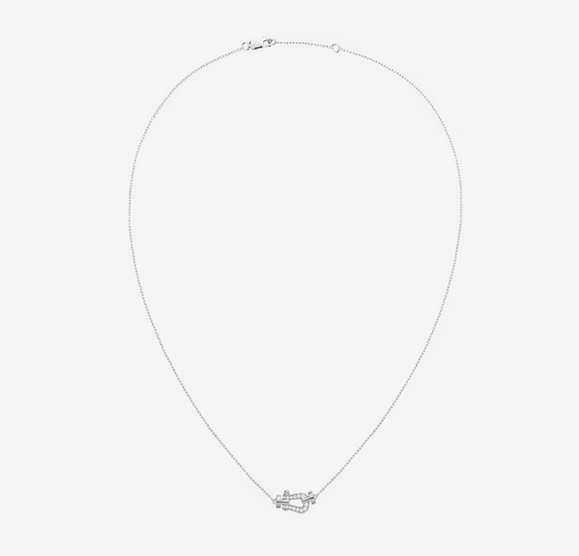[Noble Aura jewelry]FORCE 10 DIAMOND SILVER NECKLACE MINI MODEL