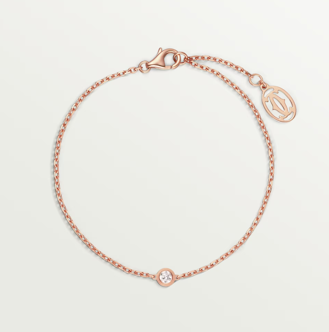 [Noble Aura jewelry]DAMOUR DIAMOND LINK BRACELET