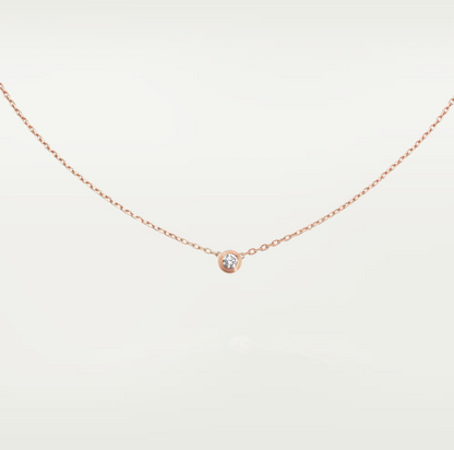 [Noble Aura jewelry]DAMOUR DIAMOND NECKLACE