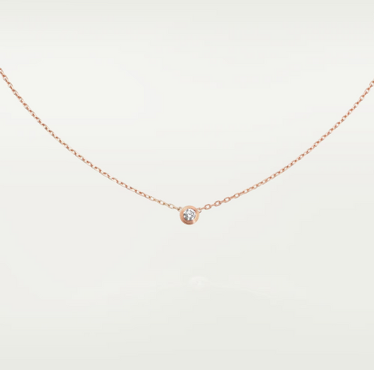 [Noble Aura jewelry]DAMOUR DIAMOND NECKLACE