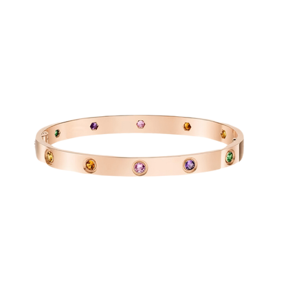 [Noble Aura jewelry]2026 RAINBOW LOVE BRACELET 6.1MM  10 DIAMONDS