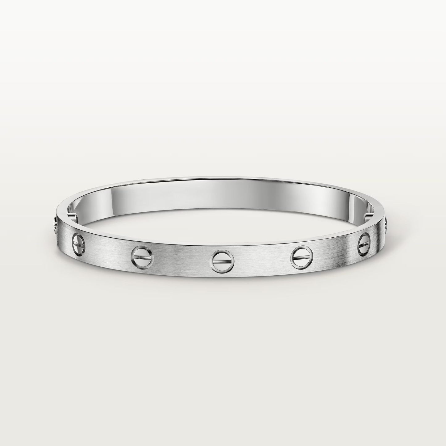 [Noble Aura jewelry]LOVE BRACELET 6.1MM BRUSHED
