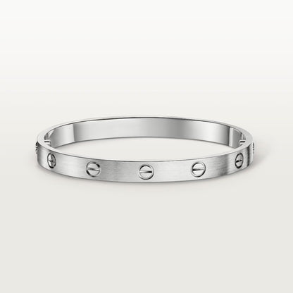 [Noble Aura jewelry]LOVE BRACELET 6.1MM BRUSHED