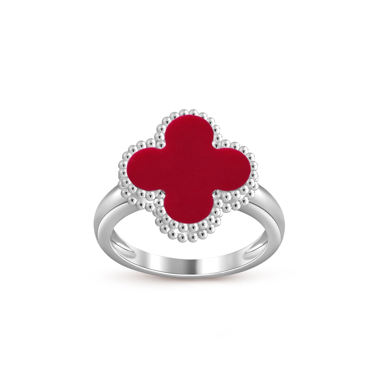 [Noble Aura jewelry]CLOVER SILVER RING COLLECTION