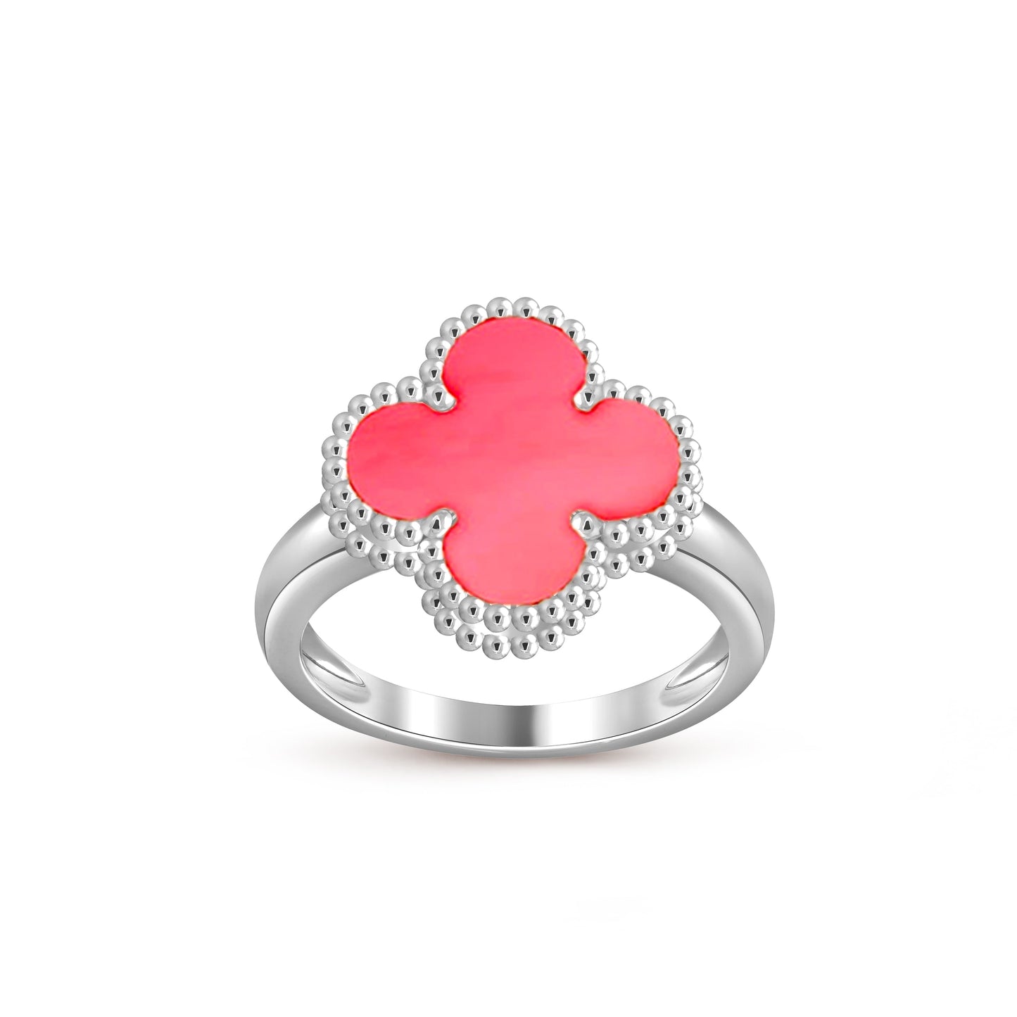 [Noble Aura jewelry]CLOVER SILVER RING COLLECTION