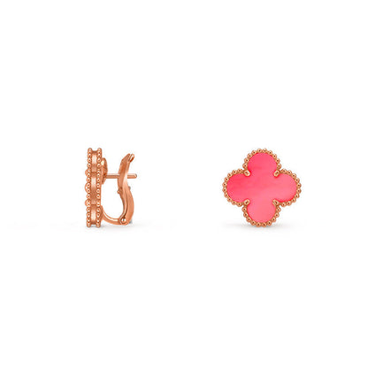 [Noble Aura jewelry] CLOVER 15MM MOP EARRINGS COLLECTION