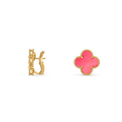 [Noble Aura jewelry] CLOVER 15MM MOP EARRINGS COLLECTION