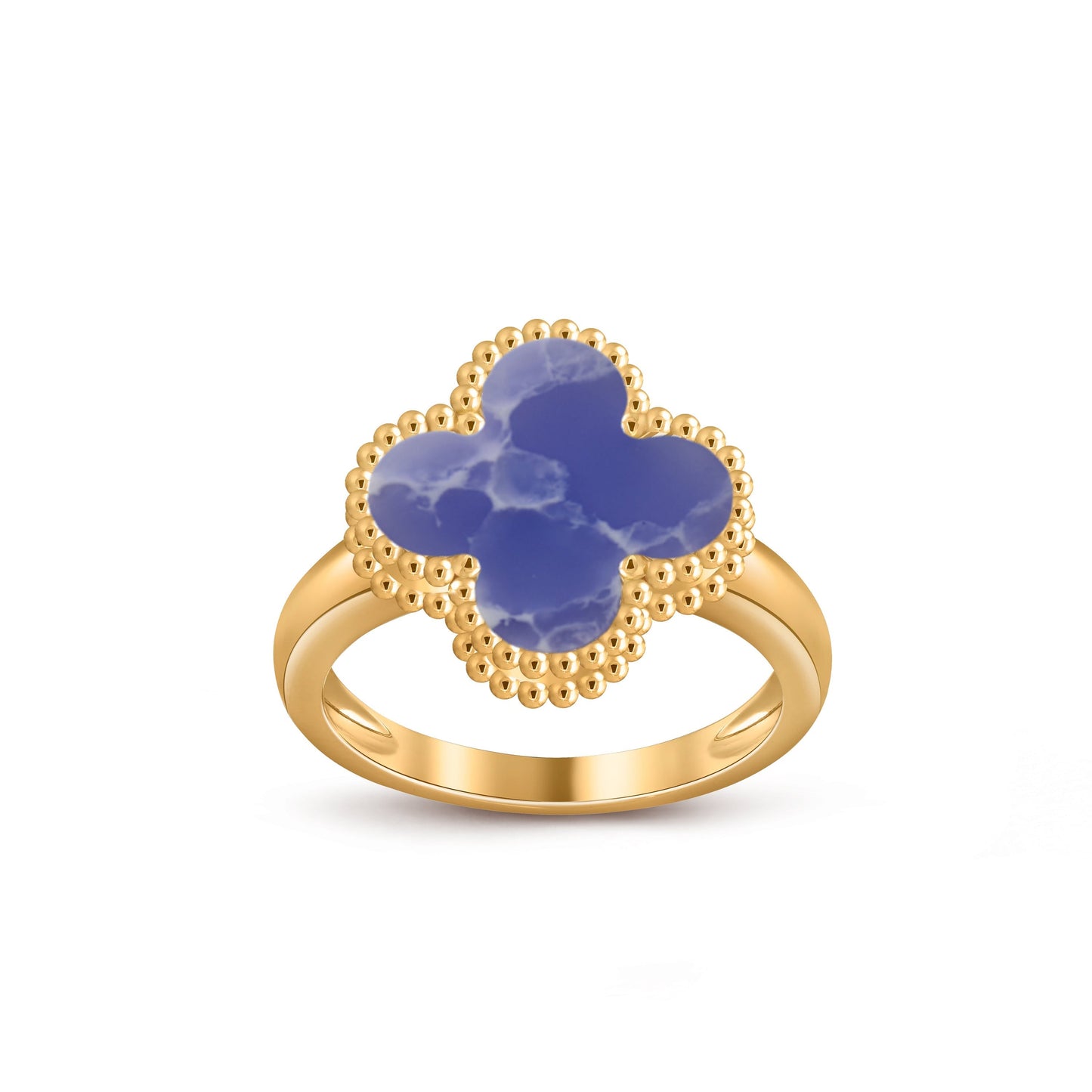 [Noble Aura jewelry]CLOVER RING GOLD COLLECTION