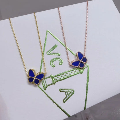 [Noble Aura jewelry]2026 NEW LUCKY BUTTERFLY 1 MOTIFS NECKLACE