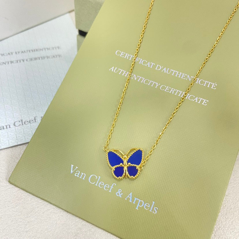 [Noble Aura jewelry]2026 NEW LUCKY BUTTERFLY 1 MOTIFS NECKLACE