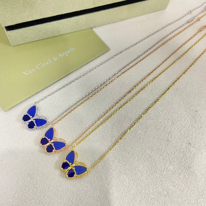 [Noble Aura jewelry]2026 NEW LUCKY BUTTERFLY 1 MOTIFS NECKLACE