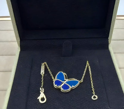 [Noble Aura jewelry]2026 NEW LUCKY BUTTERFLY 1 MOTIFS NECKLACE