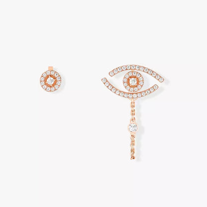 [Noble Aura jewelry]Lucky Eye Diamond Earrings