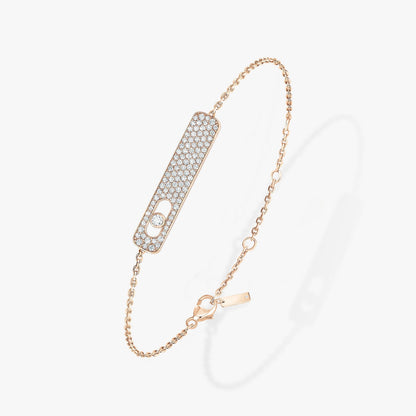 [Noble Aura jewelry]MOVE CLASSIQUE DIAMOND PAVED BRACELET