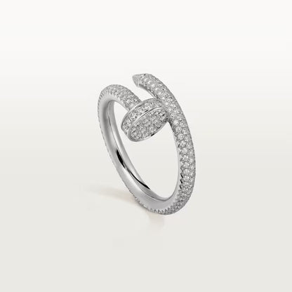 [Noble Aura jewelry]JUSTE RING 2.6MM FULL DIAMOND